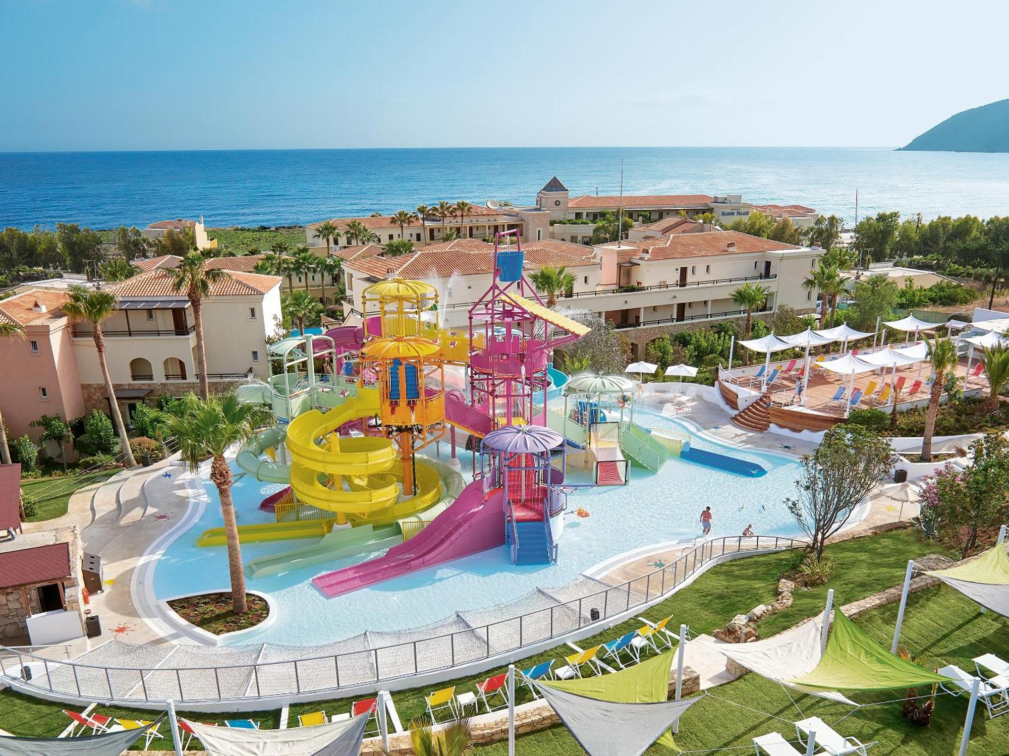 Grecotel Marine Palace & Aqua Park Rethymno  Bagian luar foto