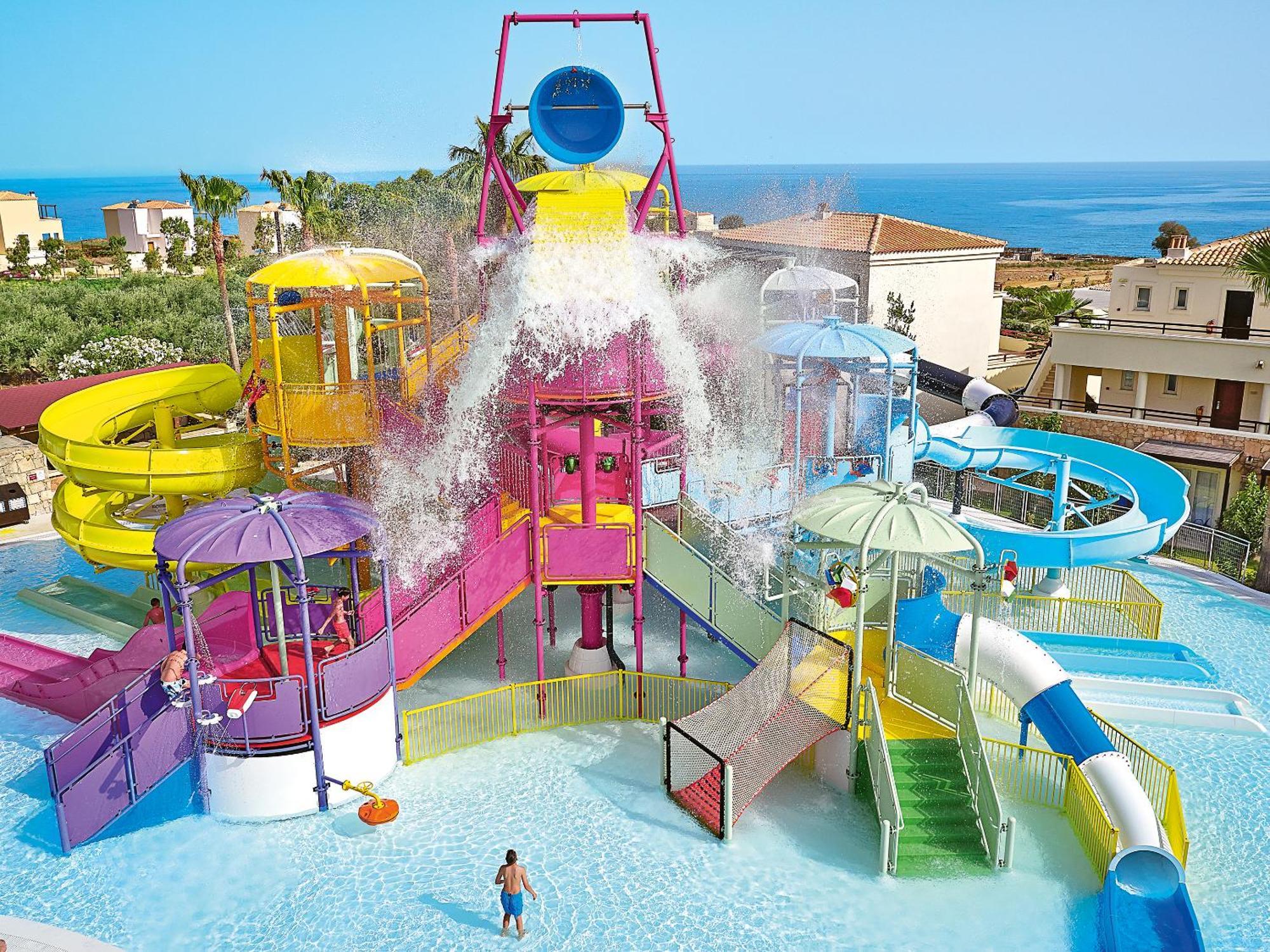 Grecotel Marine Palace & Aqua Park Rethymno  Bagian luar foto
