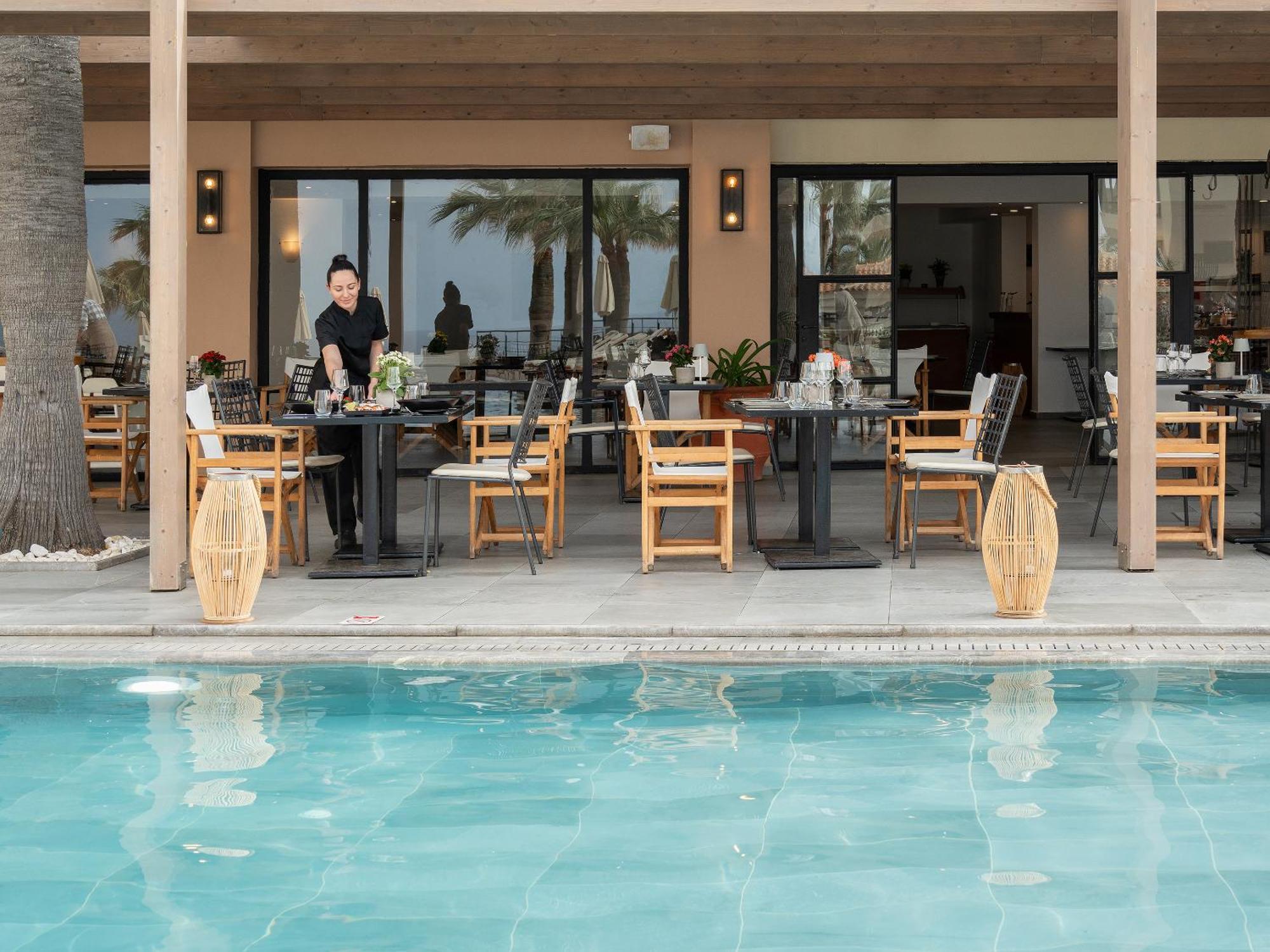 Grecotel Marine Palace & Aqua Park Rethymno  Bagian luar foto