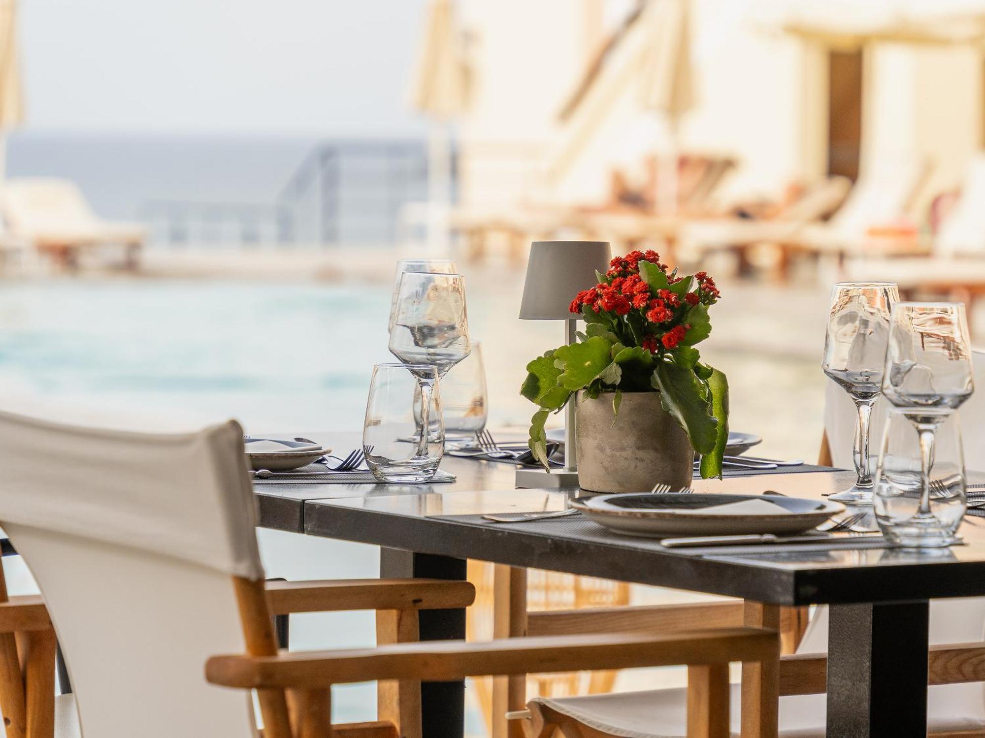 Grecotel Marine Palace & Aqua Park Rethymno  Bagian luar foto